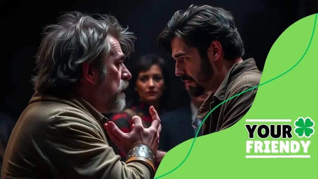Intense social conflicts in modern dramas