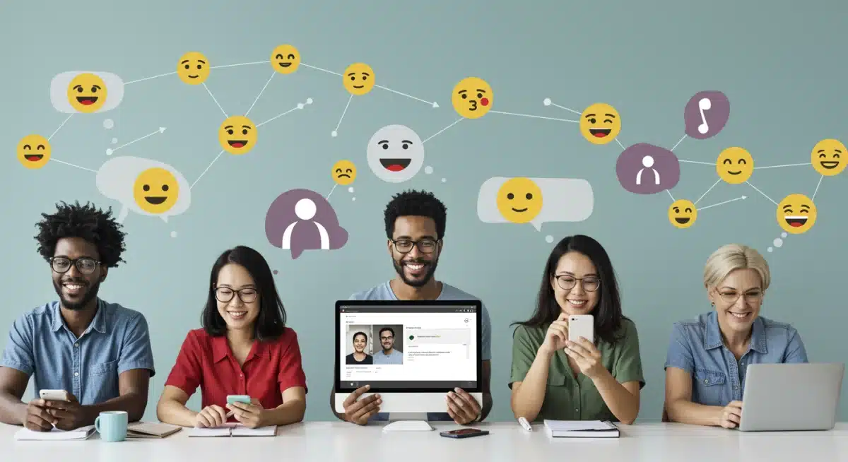 Individuals communicating digitally under new regulations